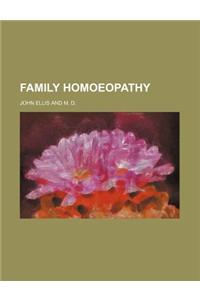 Family Homoeopathy