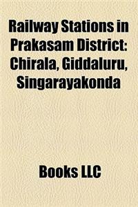 Railway Stations in Prakasam District