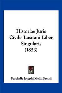 Historiae Juris Civilis Lusitani Liber Singularis (1853)