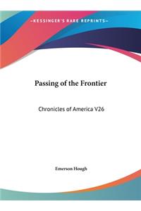 Passing of the Frontier
