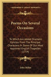 Poems on Several Occasions