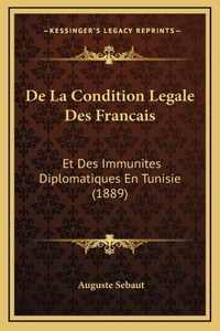 De La Condition Legale Des Francais