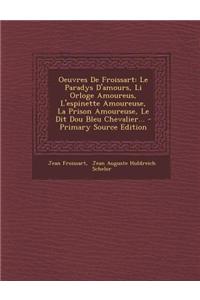 Oeuvres de Froissart