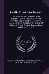 Pacific Coast Law Journal