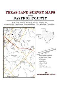 Texas Land Survey Maps for Bastrop County