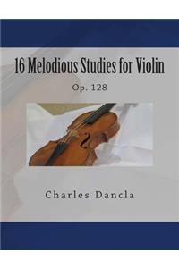 16 Melodious Studies for Violin