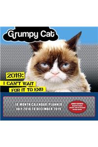 2019 Grumpy Cat 18-Month Wall Calendar/Planner: By Sellers Publishing