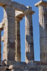 Temple of Poseidon Ruins Sounio, Greece Journal