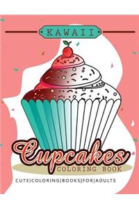 Kawaii CupCake Coloring Book