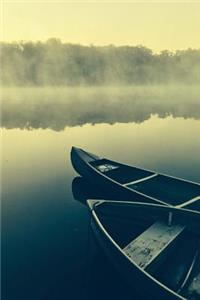 Rowboats on a Misty Lake Nature Journal