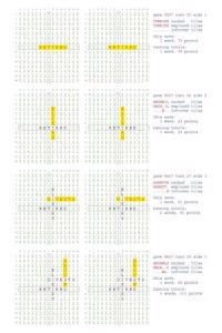 Fifty Scrabble Box Scores Games 5501-5550