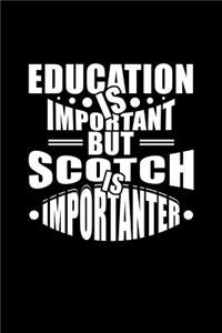 Education Is Important But Scotch Is Importanter