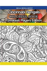 Cincinnati Bengals Coloring Book Greatest Players Edition