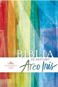 Biblia de Estudio Arco Iris-Rvr 1960: Reina-valera 1960, Multicolor