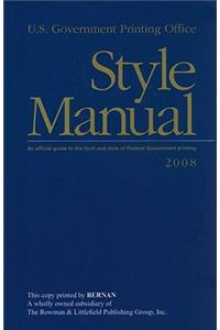 U.S. Government Printing Office Style Manual