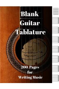 Blank Guitar Tabs