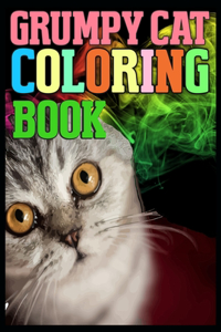 Grumpy cat coloring book