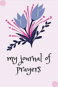 My journal of prayers