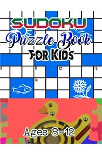 Sudoku Puzzle Book For Kids Ages 8-12