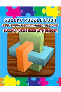 Sudoku Puzzle Book 235 Easy-Medium-Hard Sudoku Sudoku Puzzle Book With Answer