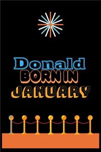 Donald Born In January