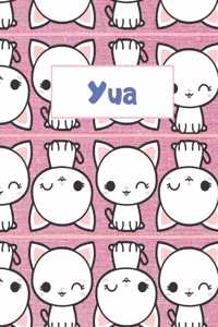 Yua Personalized Genkouyoushi Notebook