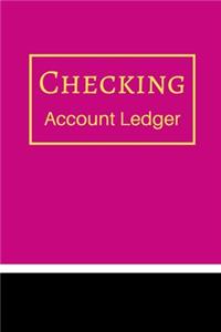 Checking Account Ledger