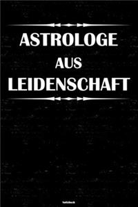 Astrologe aus Leidenschaft Notizbuch