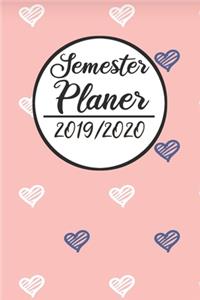 Semester Planer 2019 / 2020