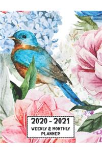 2020 - 2021 Weekly & Monthly Planner