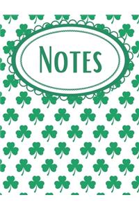 Shamrock Irish School Composition Notebook