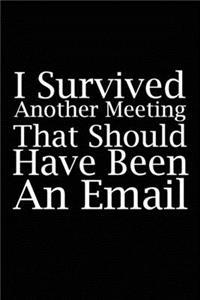 I Survived Another Meeting That Should Have Been An Email