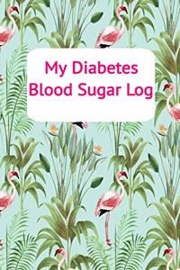 My Diabetes Blood Sugar Log (5x8 Notebook)