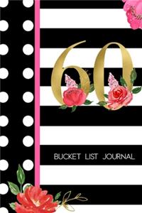60 Bucket List Journal