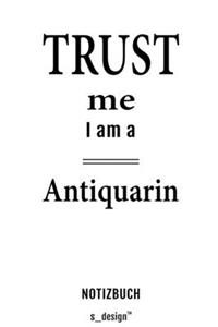 Notizbuch für Antiquarin