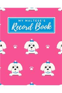 My Maltese's Record Book