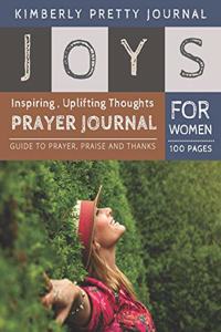 Joys Prayer Journal for Women