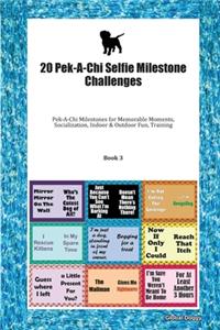 20 Pek-A-Chi Selfie Milestone Challenges
