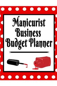 Manicurist Business Budget Planner