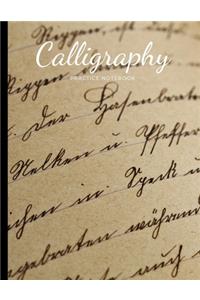 Calligraphy Practice Notebook