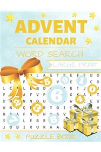 Advent Calendar Word Search