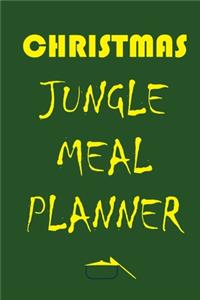 Christmas Jungle Meal Planner