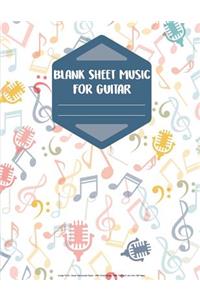 Blank Sheet Music For Guitar