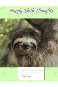 Happy Sloth Thoughts (Vol. 4)