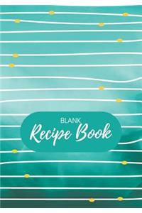 Blank Recipe Book