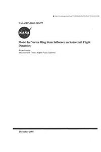 Model for Vortex Ring State Influence on Rotorcraft Flight Dynamics