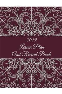 2019 Lesson Plan and Record Book