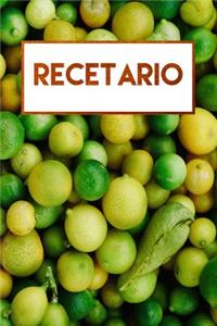 Recetario