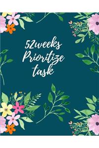 52 Weeks Prioritize Task