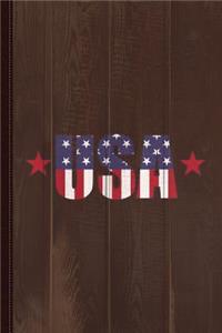USA Patriotic Journal Notebook